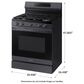 Samsung 6 Cu. Ft. Freestanding Gas Range with No-Preheat Air Fry in Black Stainless Steel, , large