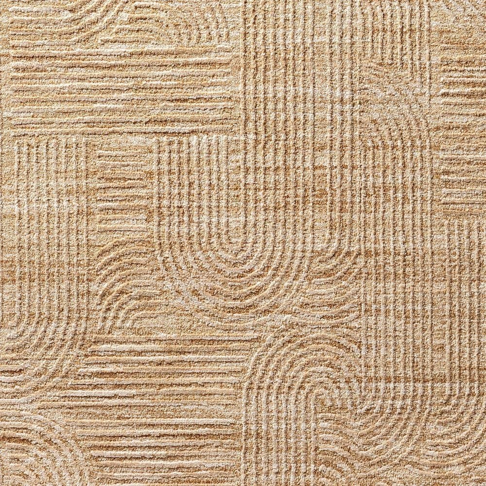 Surya Masterpiece MPC-2310 Beige, Tan and Medium Brown 2&#39;7&quot; x 10&#39; Runner, , large