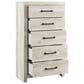 Ashley Cambeck 5 Piece Twin Single Storage Bed Set in Whitewash, , large