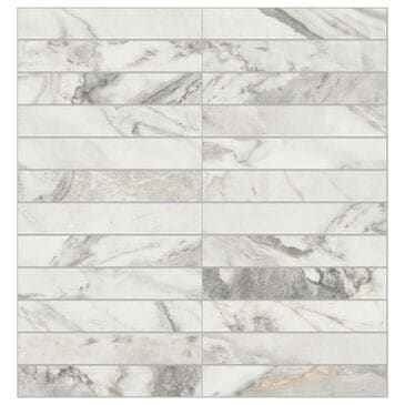 Dal-Tile Divinium Zion 9-3/4" x 11-1/2" Ceramic Mosaic Sheet, , large