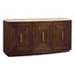Lexington Furniture Laurel Canyon Mariposa Buffet in Medium Brown and Silver , , large