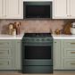 KitchenAid 2-Piece Kitchen Package with 30" Slide-In Smart Gas Range and 30" Over-the-Range Microwave Oven in Juniper, , large