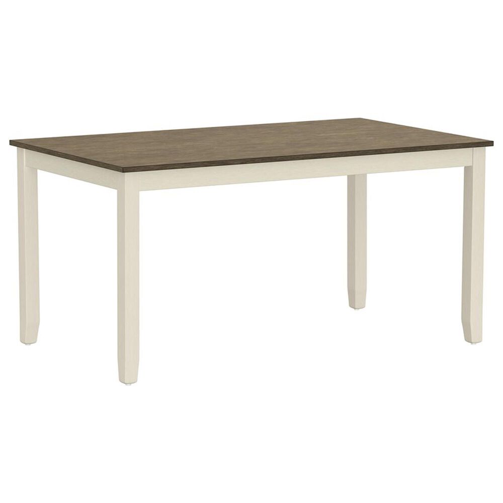 Golden Wave Furniture Wichita 6-Piece Dining Set in Dogwood Bark and Blossom, , large