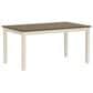 Golden Wave Furniture Wichita 6-Piece Dining Set in Dogwood Bark and Blossom, , large