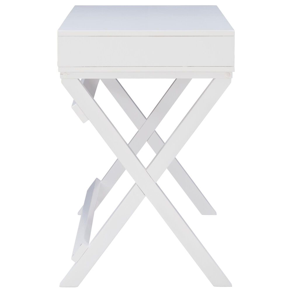 Linon Home Decor Peggy Writing Desk in White, , large