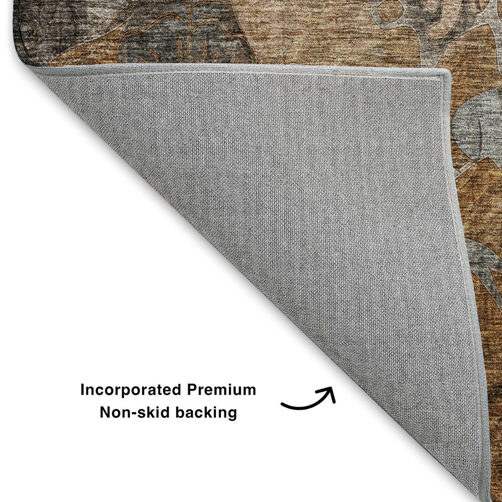 Dalyn Rug Company Trevi 2&#39;3&quot; x 7&#39;6&quot; Paprika Runner, , large