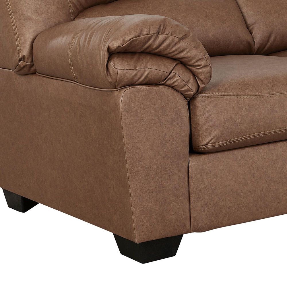 Ashley WillowBend 2-Piece Symmetrical Sectional with RAF Sofa in Caramel, , large
