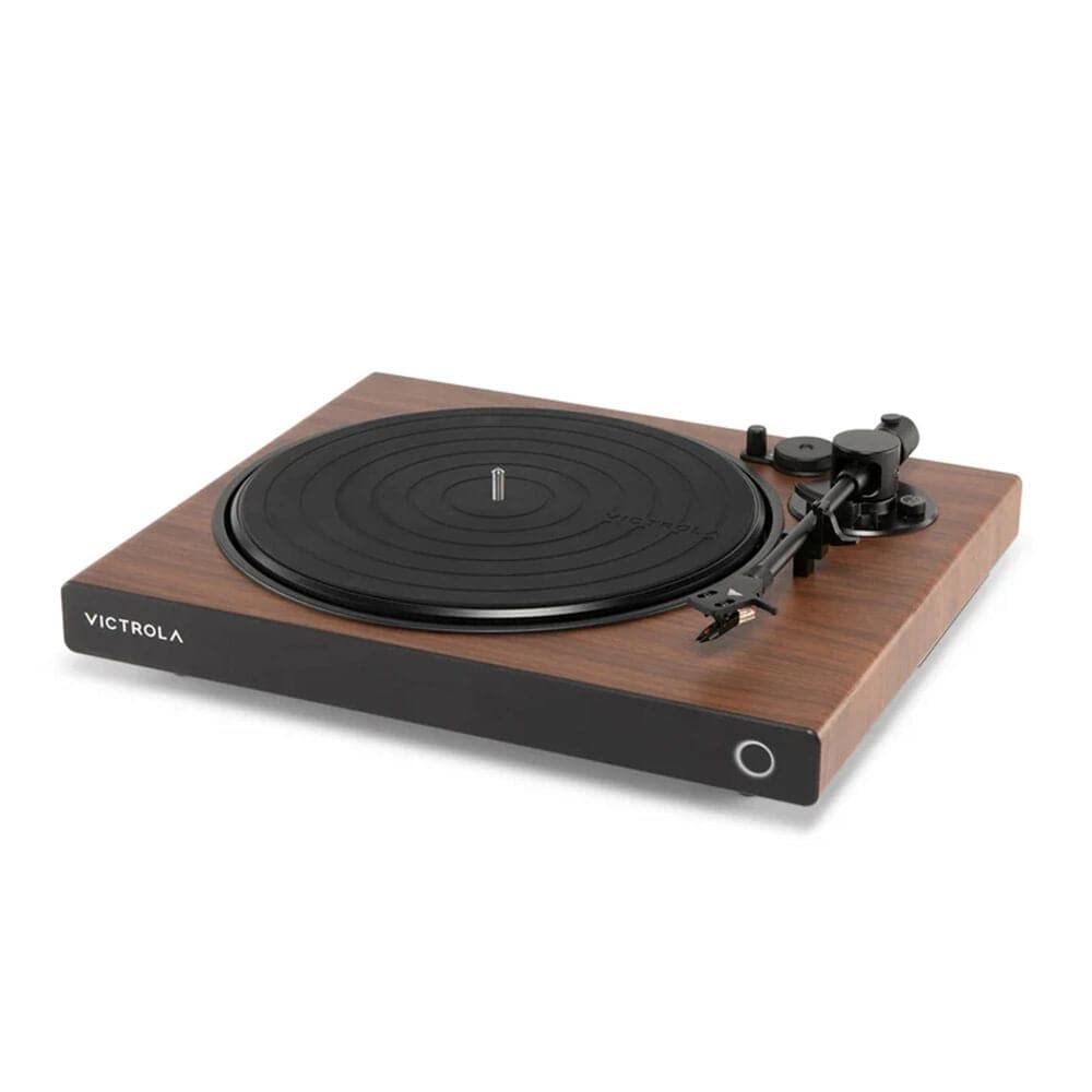 Victrola Wave Bluetooth Turntable with Auracast in Walnut, , large
