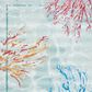 Safavieh Barbados Tropical Coral 5"3" x 7" Teal and White Indoor/Outdoor Area Rug, , large