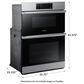 Dacor Modernist 30" Electric Combination Wall Oven in Stainless Steel, , large