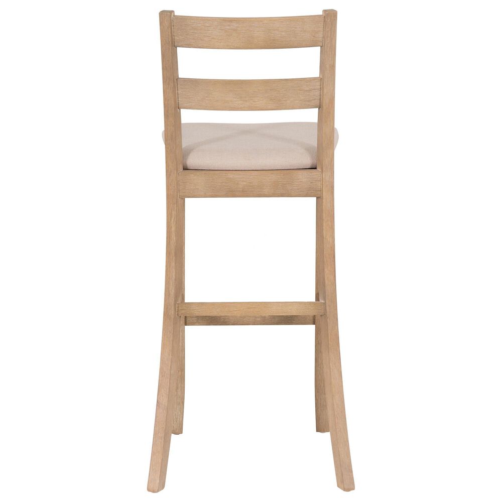 Linon Home Decor Torino Soho Bar Stool in Grey Wash, , large