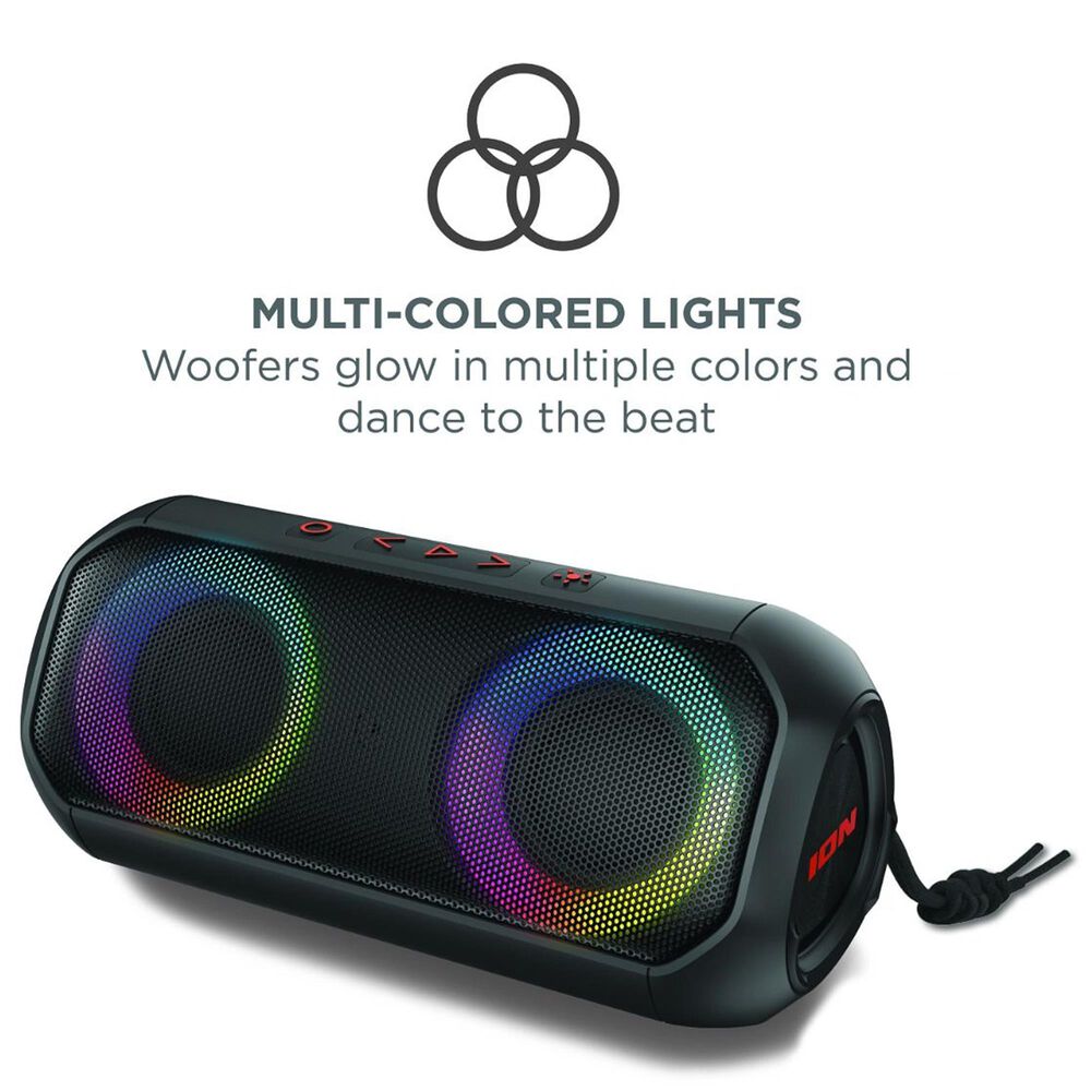 Ion Uber Boom All-Weather Wireless Speaker in Black, , large