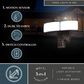 Vaxcel Zeta 2-Light Outdoor Motion Sensor Security Flood Light in Bronze, , large