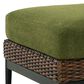 Ashley Horizon Hall Outdoor Ottoman with Cushion in Green, , large