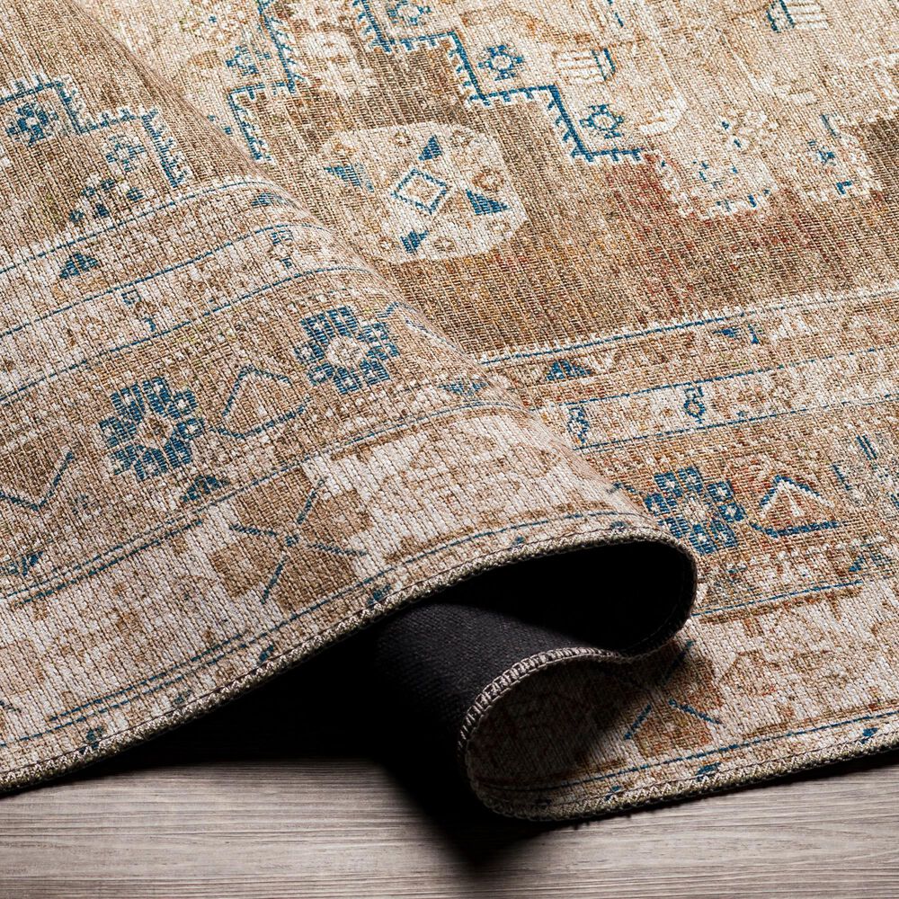 Surya Colin 6&#39;7&quot; x 9&#39; Dusty Sage, Light Beige, Blue and Cream Area Rug, , large