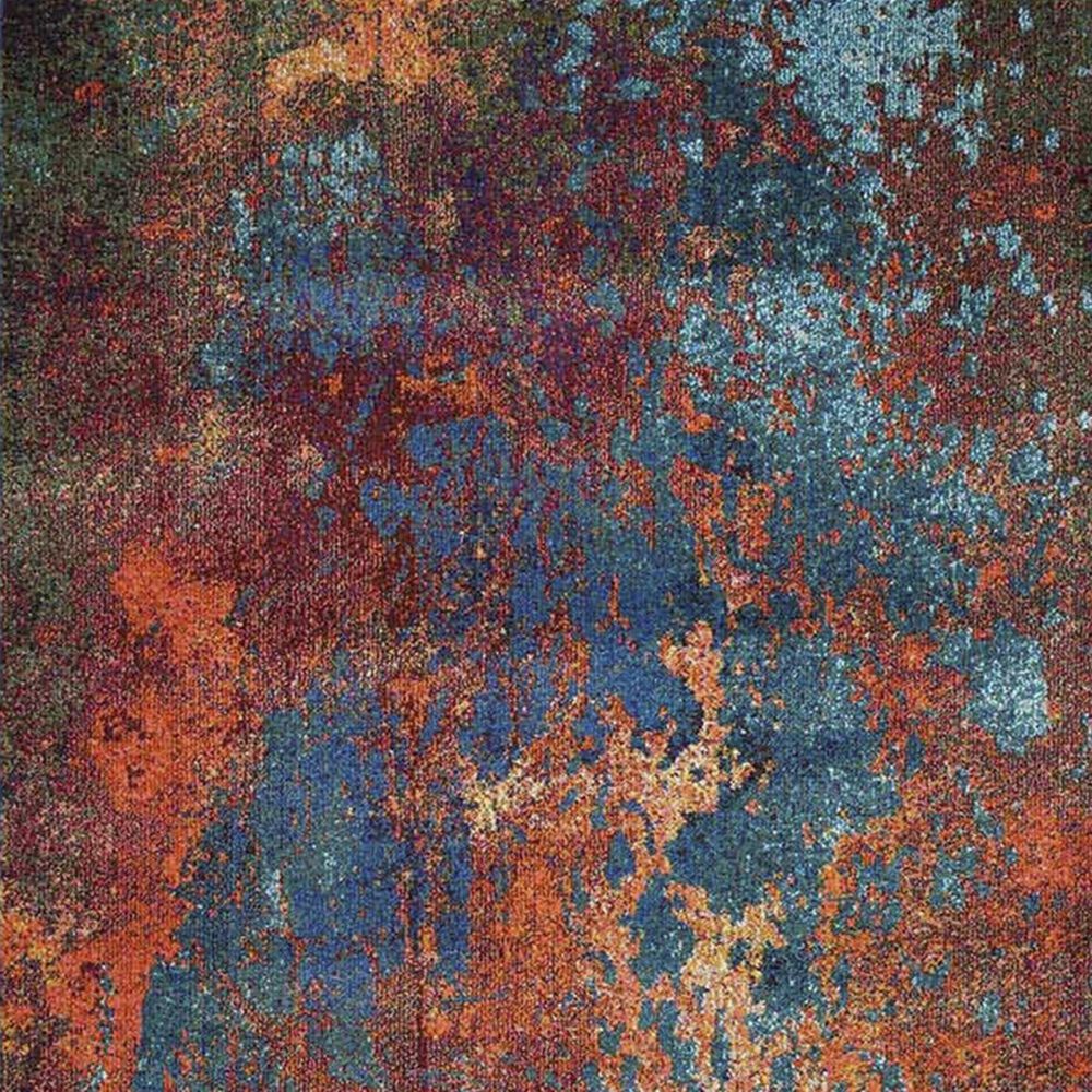 Nourison Celestial CES08 5&#39;3&quot; x 7&#39;3&quot; Atlantic Area Rug, , large