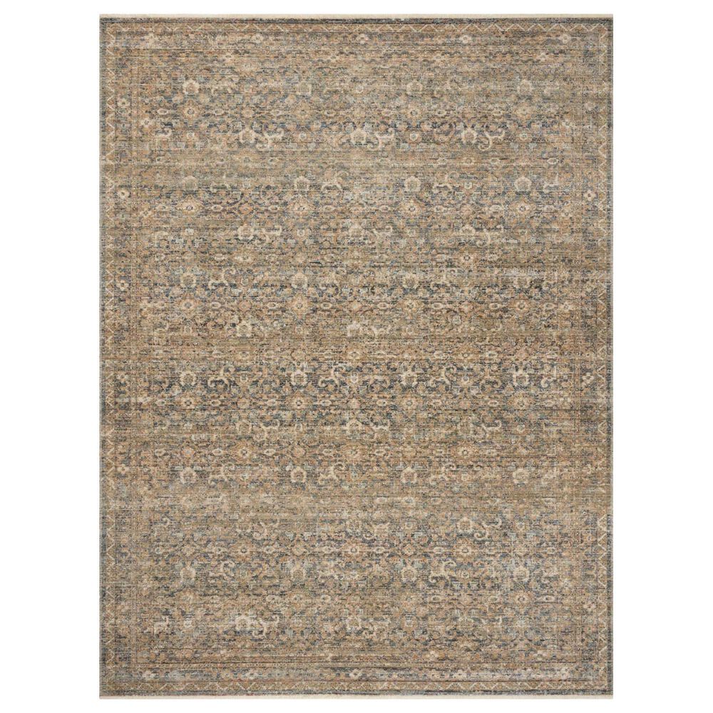 Amber Lewis x Loloi Molly Denim and Gold 8"6" x 12" Area Rug, , large