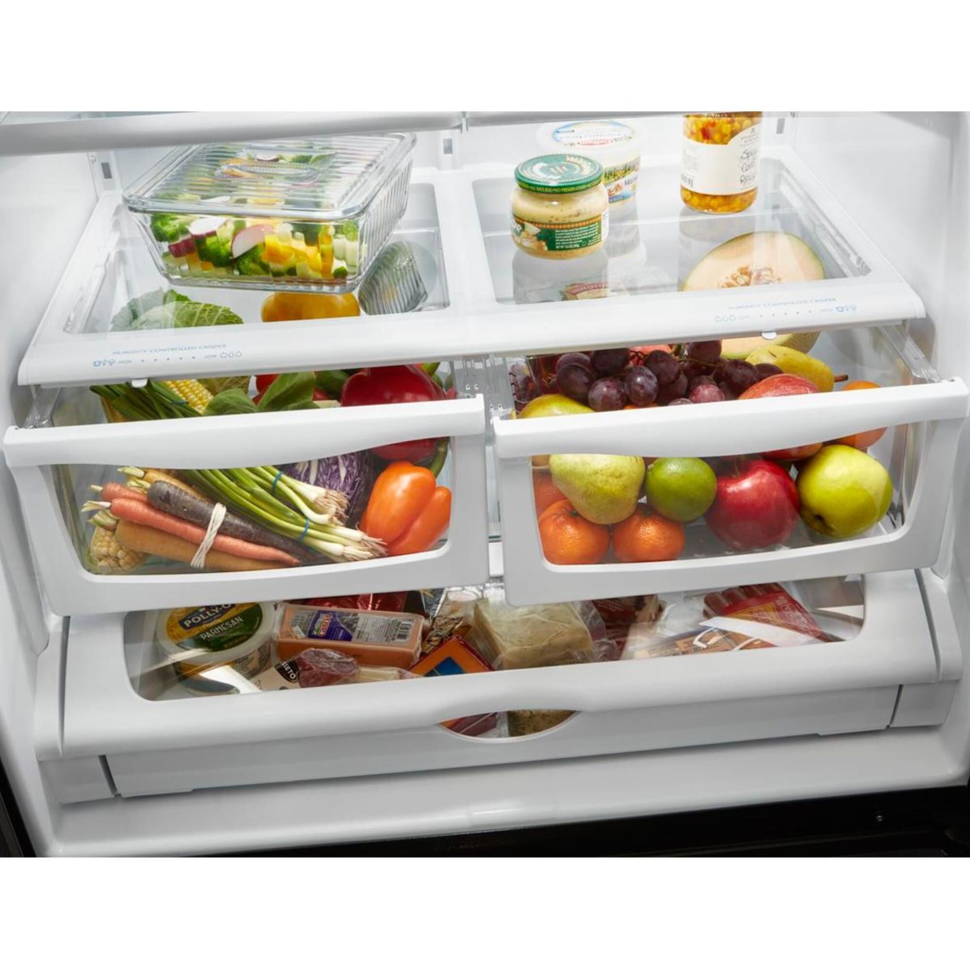 whirlpool 25 cu ft french door fridge
