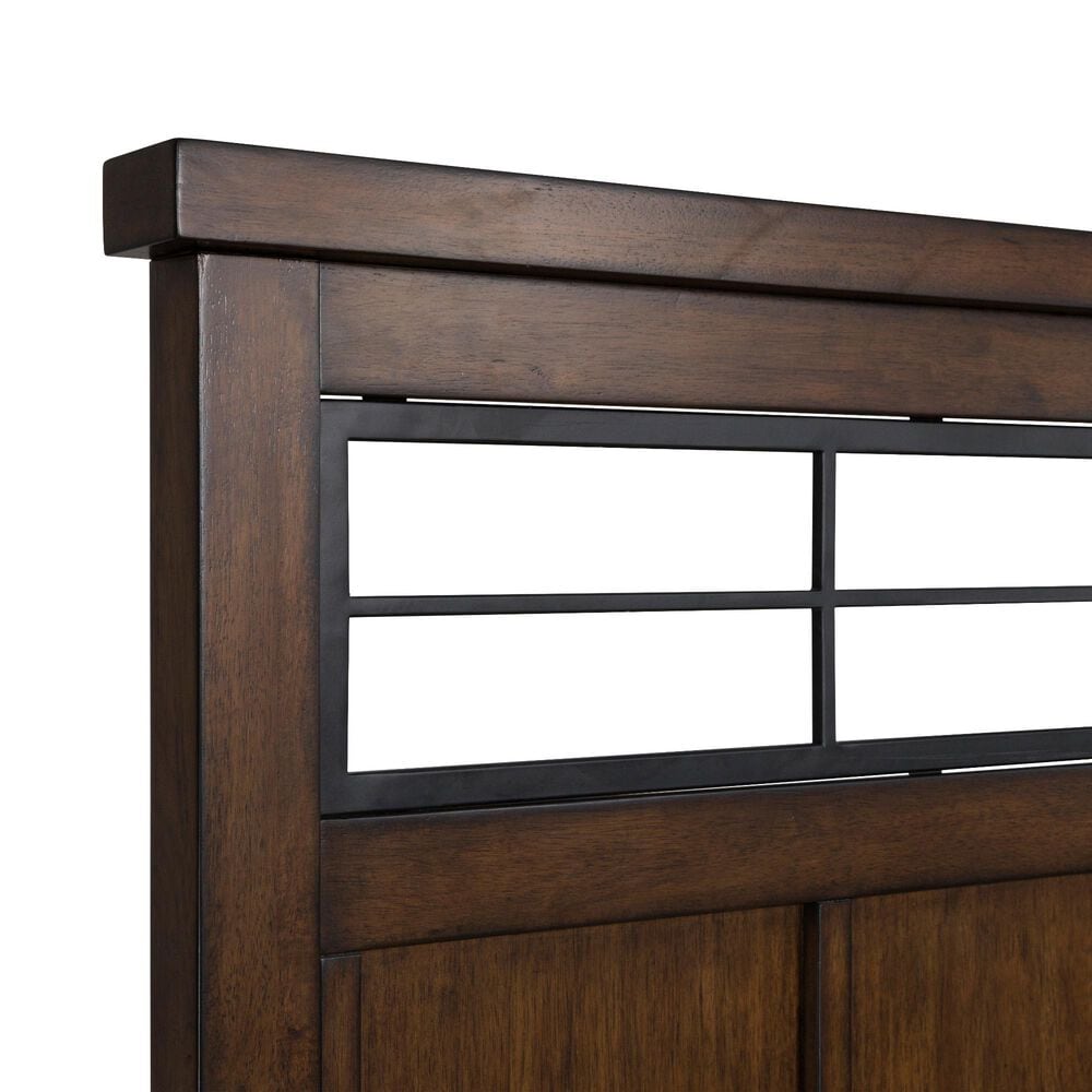 Ashley Taffenbrook King Storage Bed in Medium Brown, , large