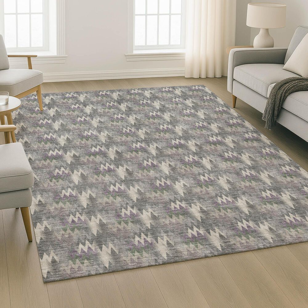 Dalyn Rug Company Soft Essentials Pewter 8' x 10' Area Rug, , large