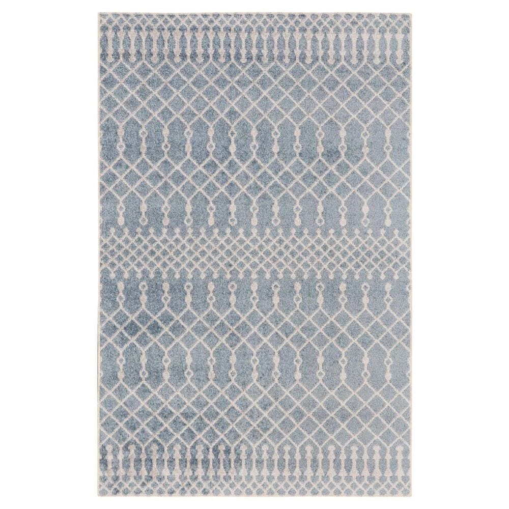 Nourison Astra Machine Washable 2"2" x 4" Blue Area Rug, , large