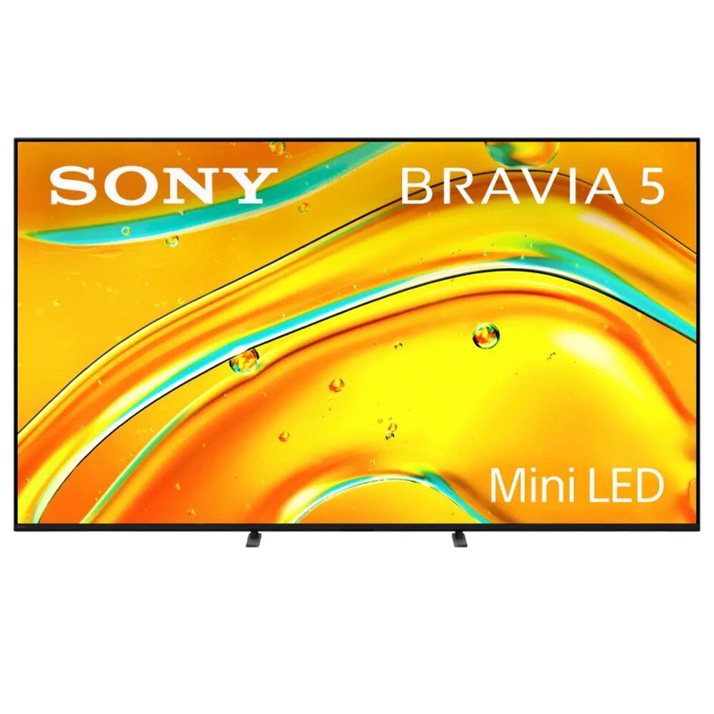 Sony 85" Class Bravia 5 Mini LED 4K HDR - Smart Google TV with Theater System 6 in Black, , large