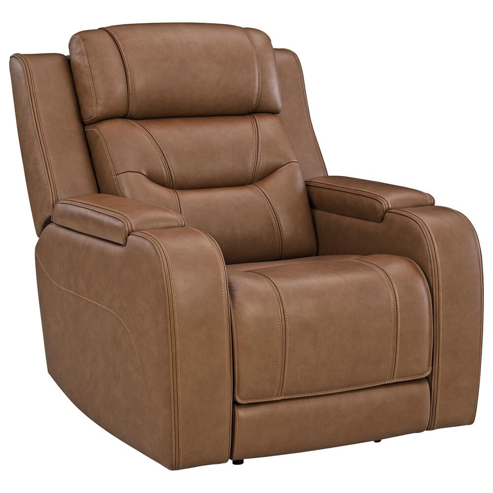 Ashley Knightington Power Recliner in Caramel, , large