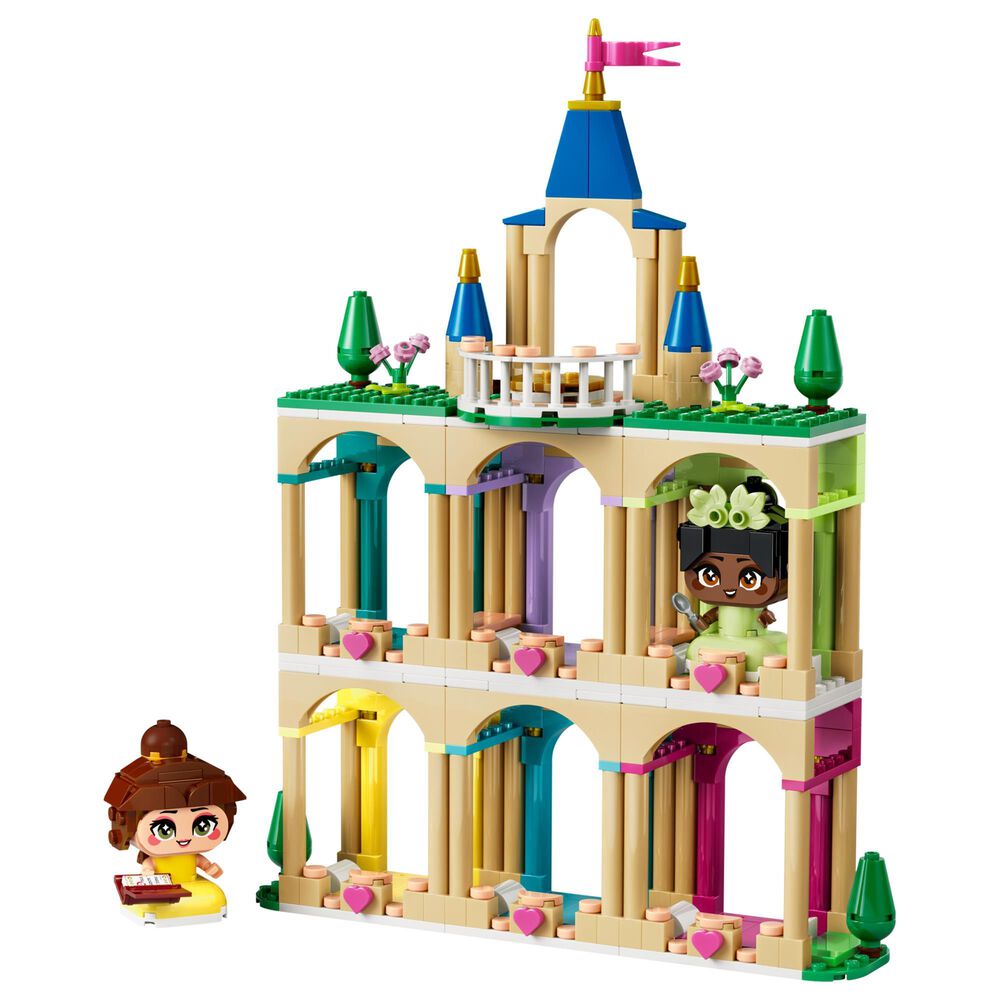 LEGO Disney Mini Belle and Tiana with Castle Building Set, , large