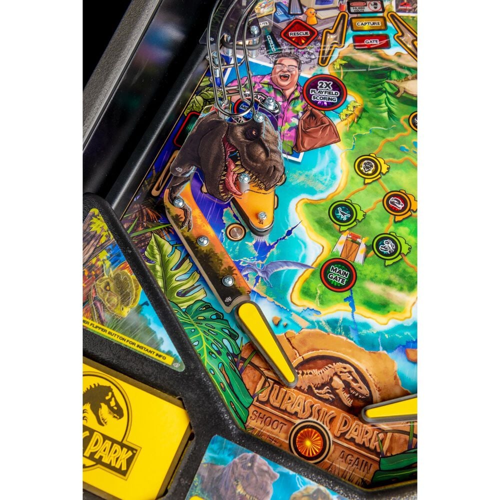 Stern Pinball Jurassic Park Pro Edition Pinball Machine, , large
