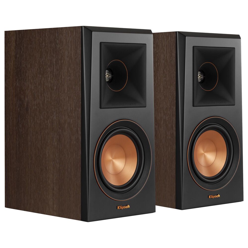 Klipsch RP-500M II Bookshelf Speakers in Walnut, , large