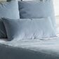 Ann Gish Fresco Velvet 16" x 36" Lumbar Throw Pillow in Naples Blue, , large