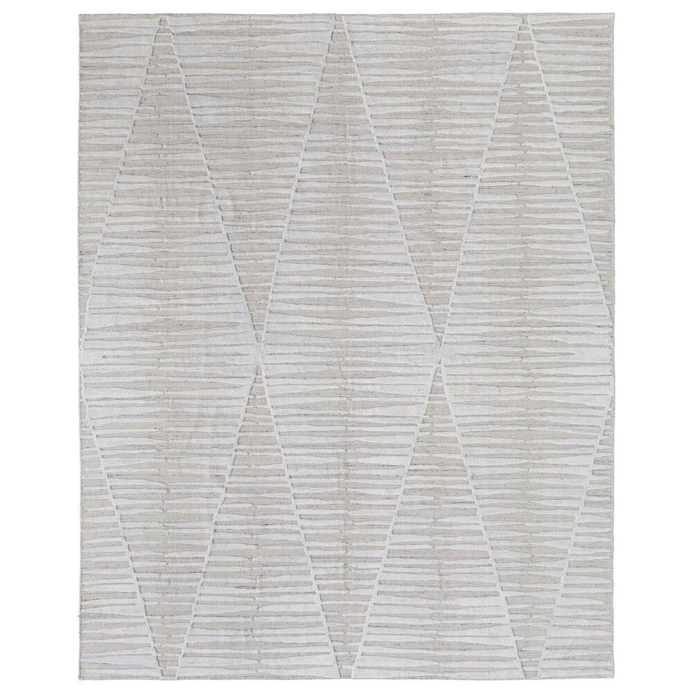 Feizy Elias 2"9" x 8" Ivory and Gray Runner, , large