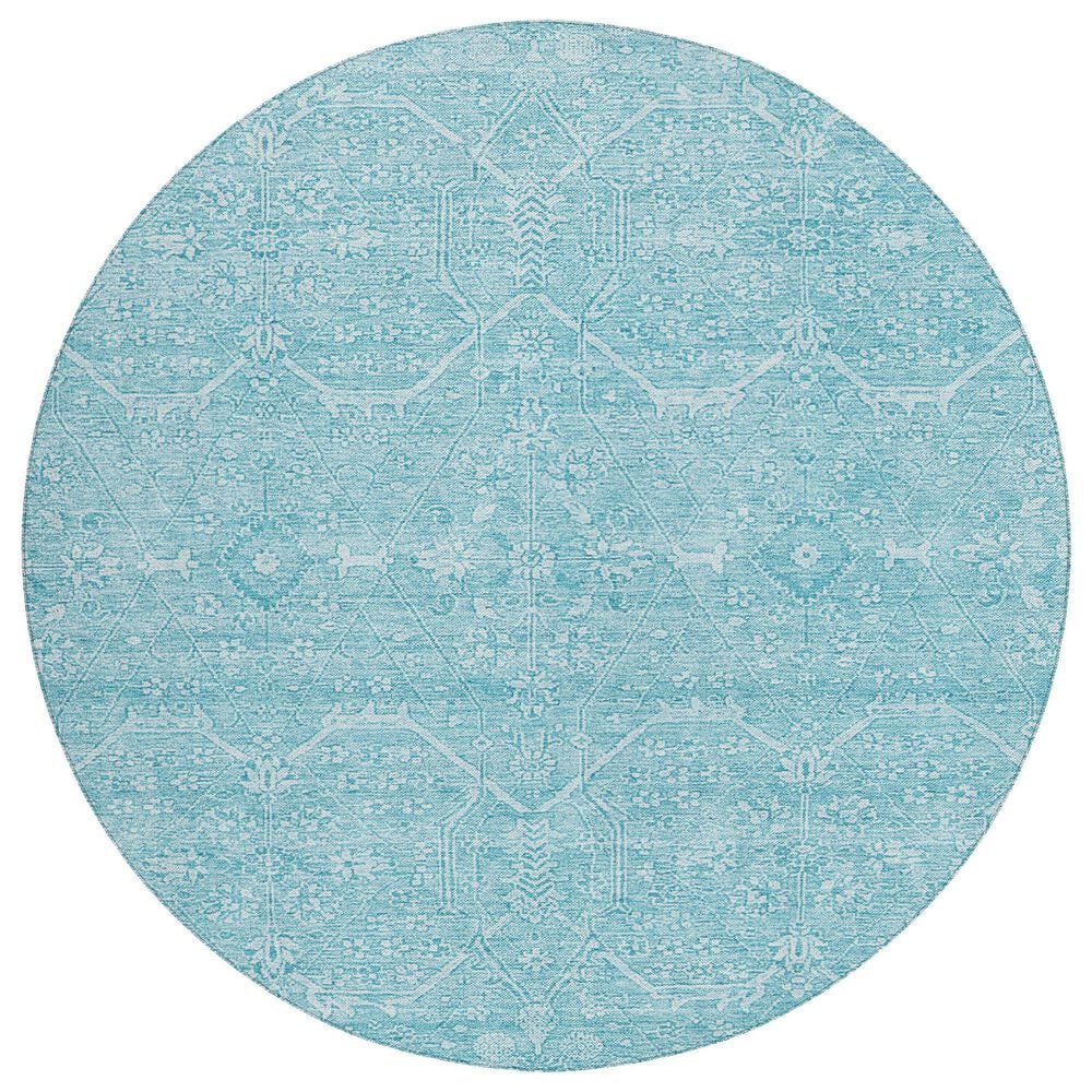 Dalyn Rug Company Solace SL12 8" Round Sky Area Rug, , large
