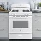 GE Appliances 4.8 Cu. Ft. Freestanding Gas Range in White, , large