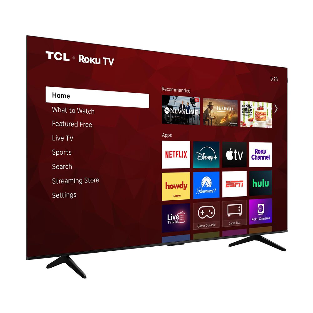 TCL 85" Class Q6LR Series 4K QLED Smart TV with Roku TV, , large