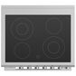 Fisher and Paykel 30" Freestanding Electric Range in Stainless Steel, , large