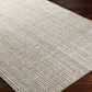 Surya Hope White, Medium Gray, Taupe, Brown, Light Brown and Dark Brown 12" x 15" Area Rug, , large