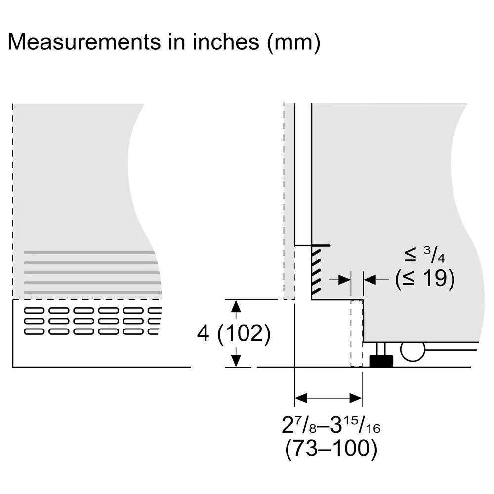 Bosch Benchmark 20.1 Cu. Ft. Built-in Bottom Freezer Refrigerator in Panel Ready, , large