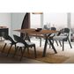 Blue River Laredo and Polly 5-Piece Dining Set in Black and Walnut, , large