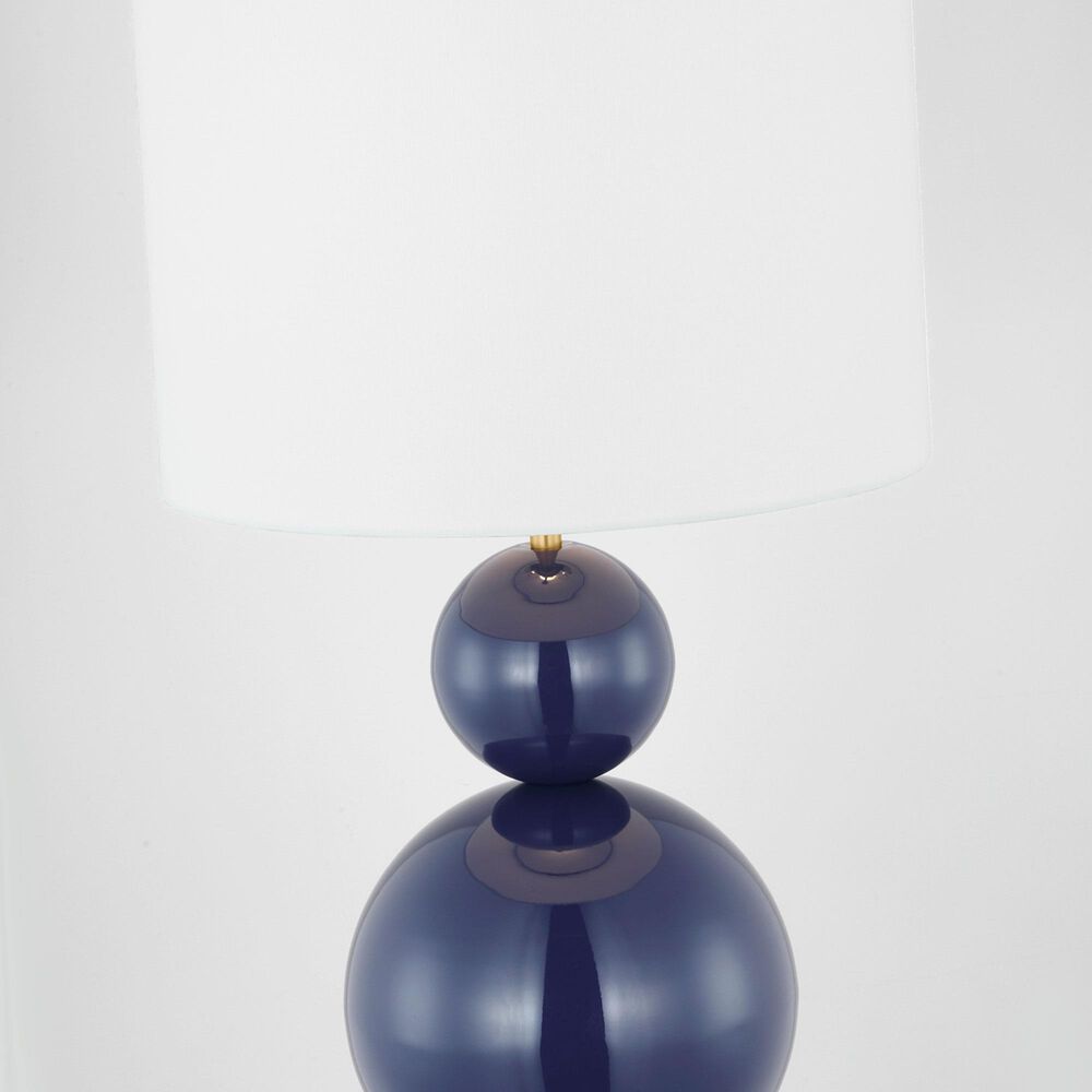Visual Comfort &amp; Co. Suki Medium Table Lamp in Navy, , large