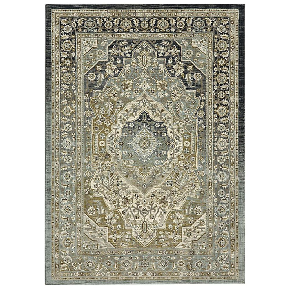 Karastan Touchstone Nore 90941-50097 3"6" x 5"6" Jadeite Area Rug, , large