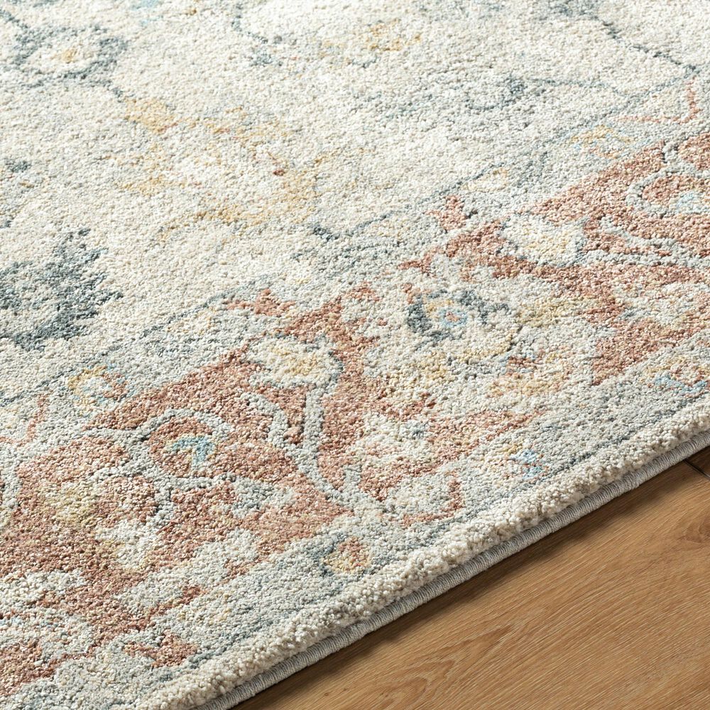 Surya Avellino 10&#39; x 14&#39; Light Beige, Rose, Tan, Gray, Deep Teal, Pale Blue and Light Olive Area Rug, , large