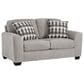 Ashley Avenal Park Stationary Loveseat in Flannel, , large