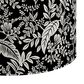 Rifle Paper Co Crafted by Cloth and Company Billie Ottoman in Canopy Black/Cream, , large