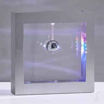 Adesso Disco Light Box in Silver, , large