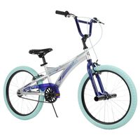 blue bicycle