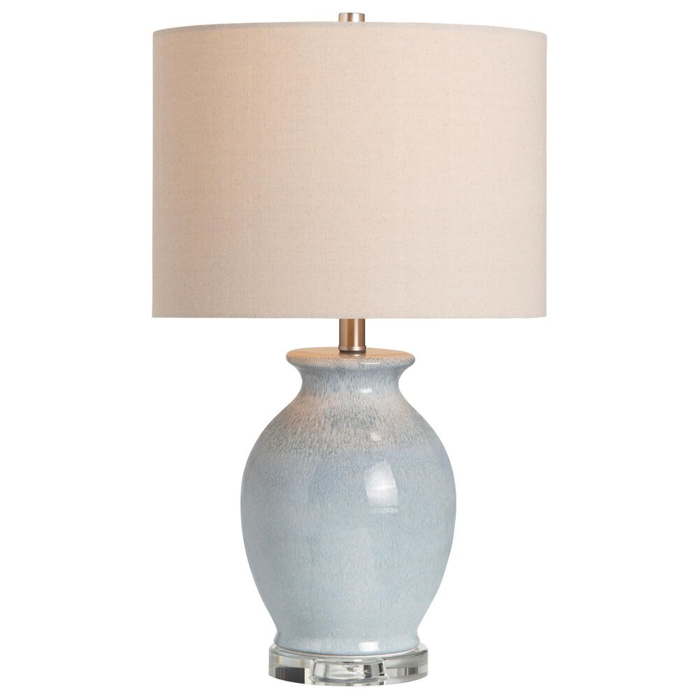Crestview Collection Meadows Table Lamp in Light Blue, , large