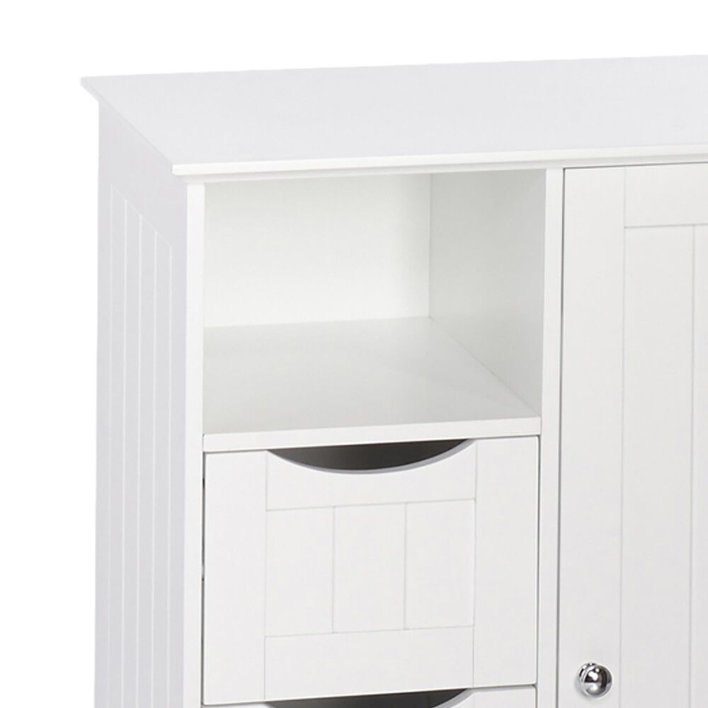 RiverRidge Home Ashland 1-Door Floor Cabinet in White, , large