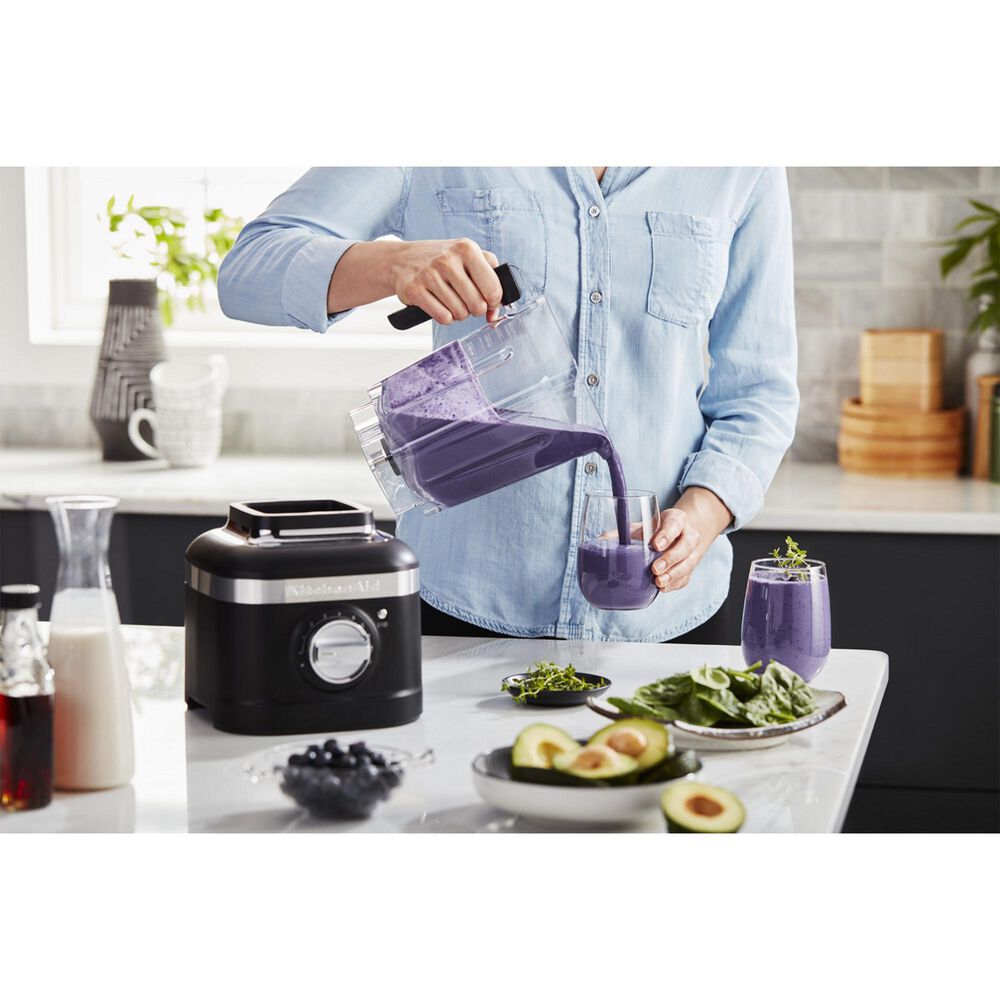 KitchenAid K400 Variable Speed Blender with Tamper in Matte Black, , large