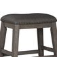 Ashley Caitbrook 24"Backless Counter Height Stool in Antiqued Gray Wash, , large